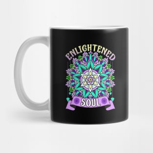 Enlightened Soul Spirit Spirituality Mandala Zen Design Mug